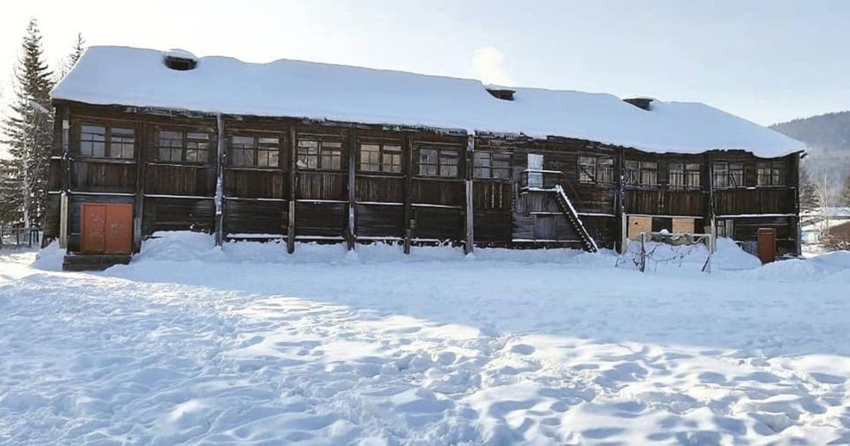 Деревянная Школа Фото