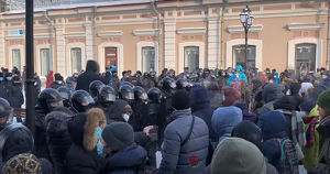 31 января по всей России вновь прошли протесты. Главное - Верблюд в огне