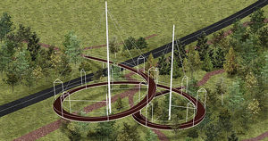Предложение: построить в Академгородке дендропарк со спиральным мостом - Верблюд в огне