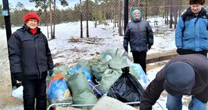 Цифра: 156 мешков мусора собрали волонтеры на Ольхоне