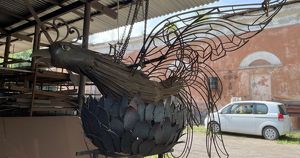 В Ангарске появится скульптура птицы счастья. Посмотрите, как она выглядит