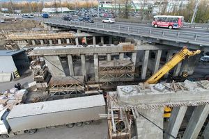 Ремонт путепровода по улице Джамбула в Иркутске закончат в июне 2023 года