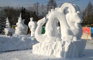 Фестиваль снежных фигур «СнегоМэн» состоится в Байкальске в начале февраля - Верблюд в огне