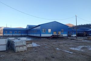 В Нижнеудинском районе строят новое здание для школы и детского сада