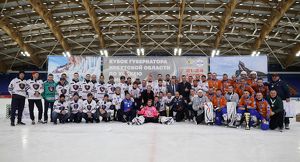 Иркутяне выиграли Кубок губернатора по хоккею с мячом среди любительских команд