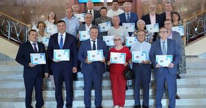 Церемония гашения марки, посвященной присвоению звания «Города трудовой доблести», прошла в Иркутске