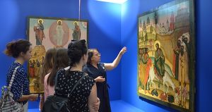 В Иркутске представят 40 картин московского Музея имени Андрея Рублёва