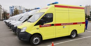 Новые автомобили скорой помощи получили больницы Приангарья - Верблюд в огне