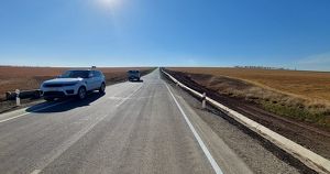 В Аларском районе завершен капитальный ремонт дороги к «Золотым пескам»