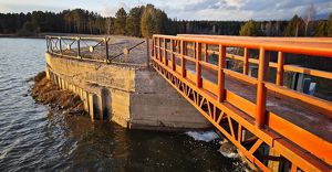 В Тайшете завершили капитальный ремонт плотины на реке Тайшетке