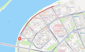 Цесовскую Набережную в Иркутске сузят на одну полосу до 2027 года