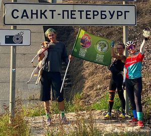 Иркутский велопутешественник добрался до Петербурга за 133 дня