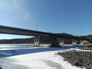 В Тайшетском районе завершается ремонт моста через Бирюсу