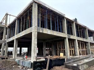 Уверенными темпами идет строительство школы искусств в Тулуне