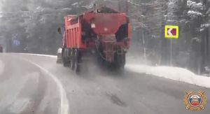 Предупреждение для водителей: на трассе Р-258 «Байкал» сложная дорожная обстановка