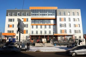 Готовность поликлиники №15 в Иркутске достигла 82%