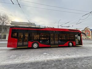 Новый троллейбус «Адмирал» вышел на маршрут №8 в Иркутске