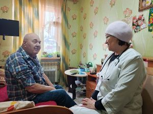 Медработники в Бодайбо следят за здоровьем жителей из наиболее уязвимых категорий