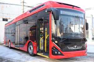 Новый троллейбус «Адмирал» прибыл в Иркутск