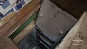 Набитый оружием бункер обнаружили полицейские на участке жителя Приангарья