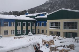 В Мамакане достраивают школу по народной программе «Единой России»