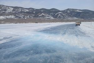 24 марта закроют ледовую переправу на Ольхон