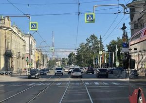 Трамвайные пути ремонтируют от Горького до Карла Маркса в Иркутске