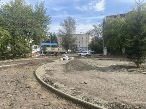Амфитеатр создают в парке имени Парижской коммуны в Иркутске