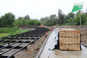 Парк «Караси» в Иркутске наполовину готов