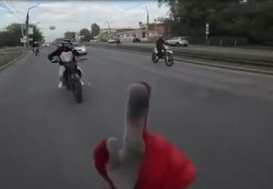 17-летнего мотоциклиста накажут за публичное оскорбление полицейского в Ангарске