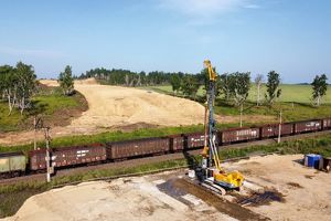 Железнодорожный путепровод начали строить на обходе Шерагула в Тулунском районе