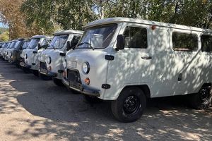 Семь лесопожарных «Буханок» поступили в Иркутскую область