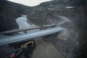 Открыто движение по новому мосту через реку Бодайбо