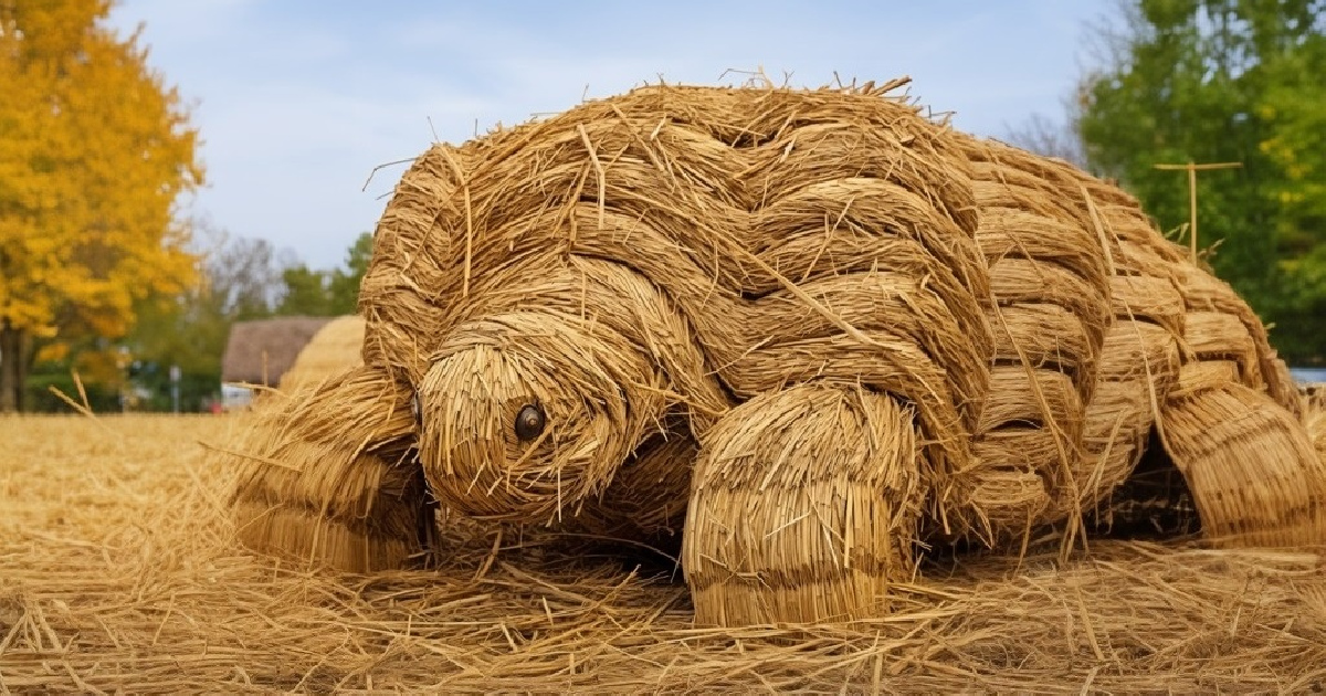 Город соломенных. Фигуры из соломы. Скульптуры из соломки. Арт объект из соломы. Фестиваль солома.